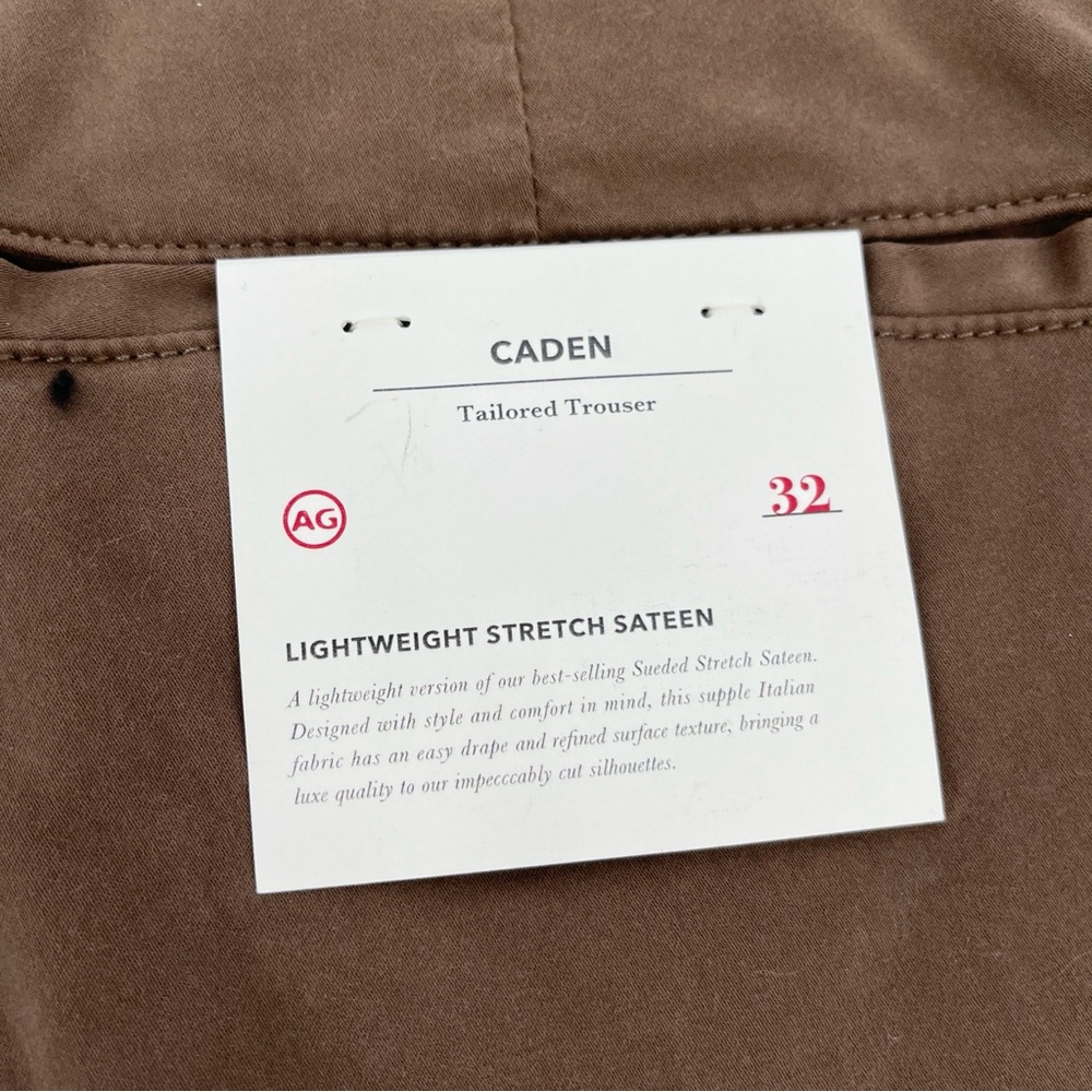 Ag Adriano Goldschmied Caden Tailored Trousers brown - 32 - Picture 8 of 10